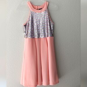 Paper Doll Flip Sequence Dress